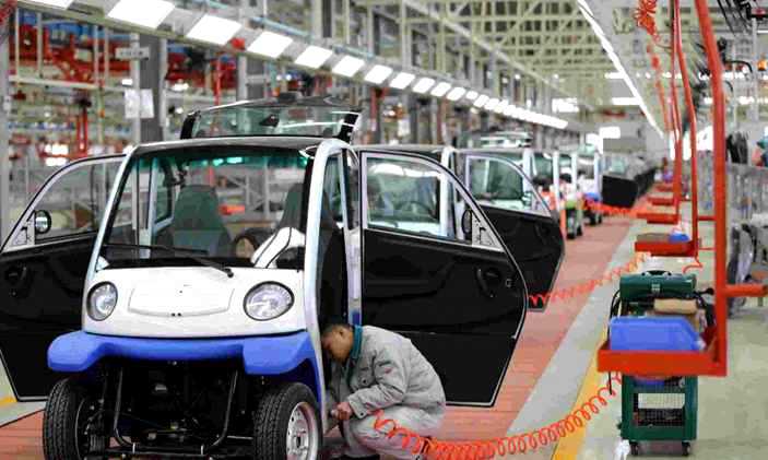 電動四輪車生產(chǎn)線